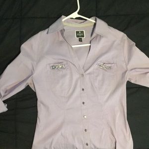 Lilac express essential shirt